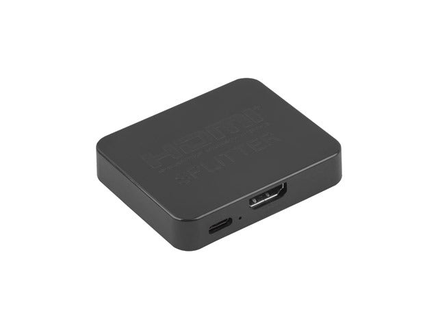 Lanberg Разклонител Видео HDMI->2x HDMI 4K + USB-C порт, Черен