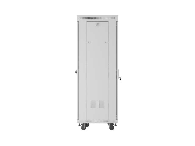 Шкаф за стелаж Lanberg FF01-6632-12SL, 32U, свободностоящ, сив
