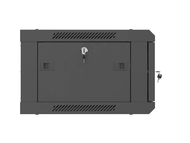 Шкаф за стена Lanberg WF01-6404-00B, 4U, черен
