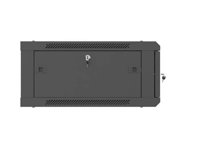 Шкаф за стенен монтаж Lanberg WF01-6604-00B, 4U