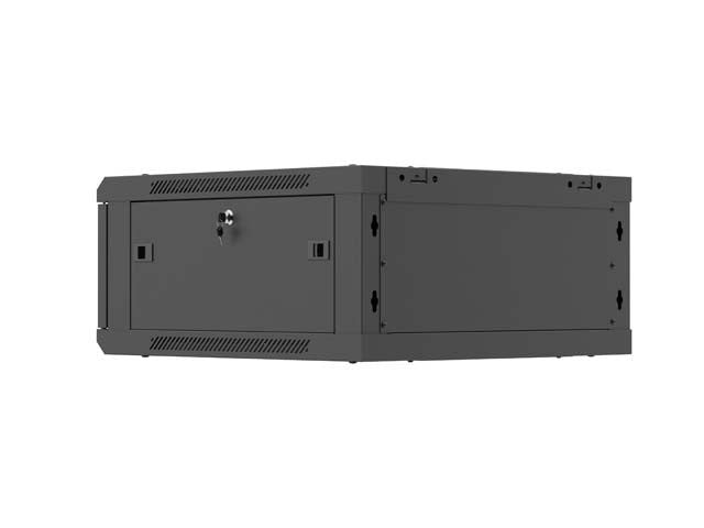 Шкаф за стенен монтаж Lanberg WF01-6604-00B, 4U