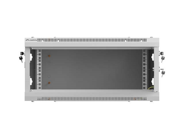 LANBERG СТЕНЕН РАК ШКАФ 19" 4U 600X600 СИВ, МЕТАЛНА ВРАТА (ПЛОСЪК ПАКЕТ)