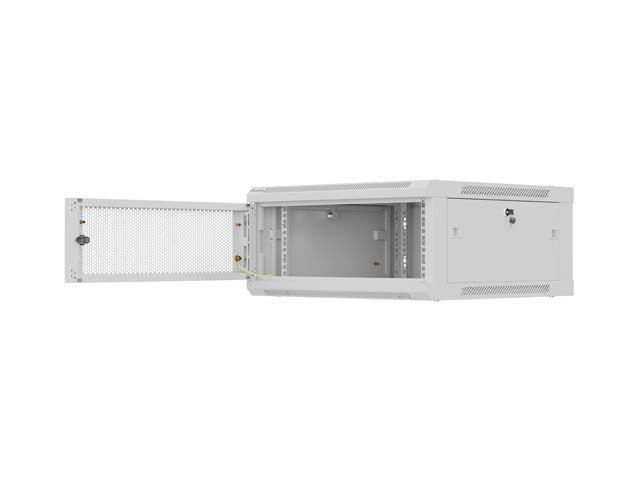Шкаф за стена Lanberg WF01-6604-23S, 4U, сив