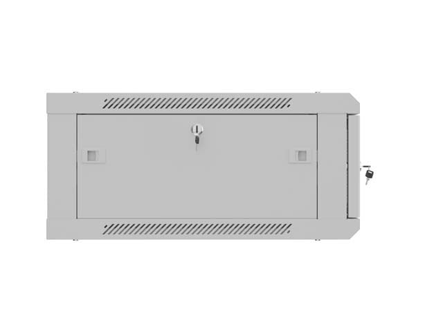 Шкаф за стена Lanberg WF01-6604-23S, 4U, сив