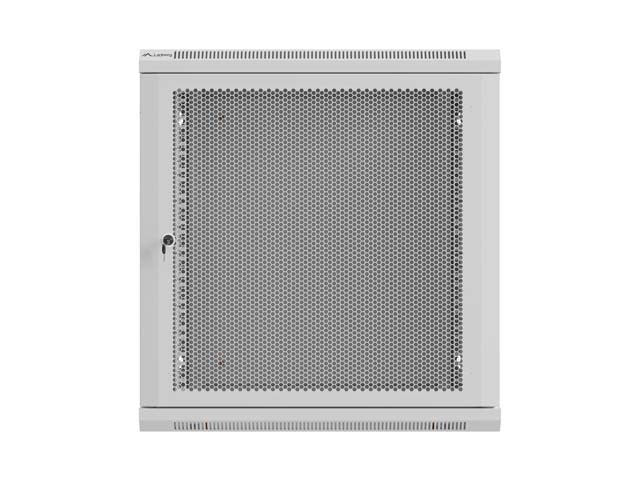 Шкаф за стена Lanberg WF01-6612-23S, 12U, сив