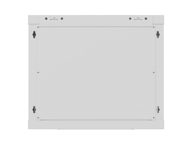 Стенен шкаф за стена 19" 9U 600x600 сив перфориран врата Lanberg (плоска опаковка)