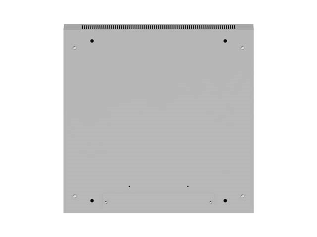 Стенен шкаф за стена 19" 9U 600x600 сив перфориран врата Lanberg (плоска опаковка)