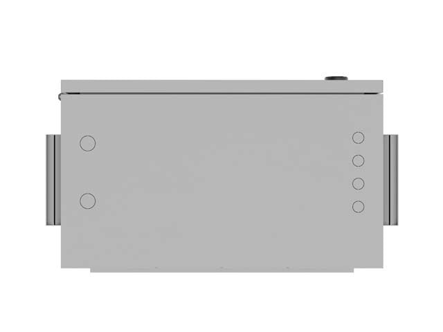 Шкаф за стена Lanberg WAH1-4250-00S, 3U, сив