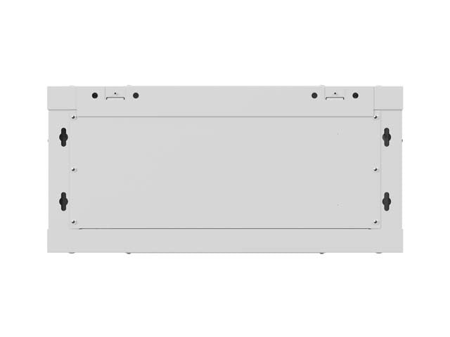 Шкаф Lanberg 19" стенен монтаж 4U / 600x450 за самосглобяване (плоска опаковка), сив