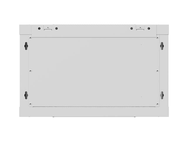 Шкаф Lanberg 19" стенен монтаж 9U / 600x600 за самостоятелно сглобяване (плосък пакет), сив