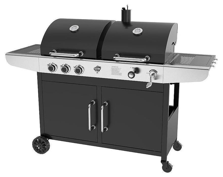 Хибридно барбекю Landmann - Dual Core 3.0, 162.5 x 68.5 x 123 cm