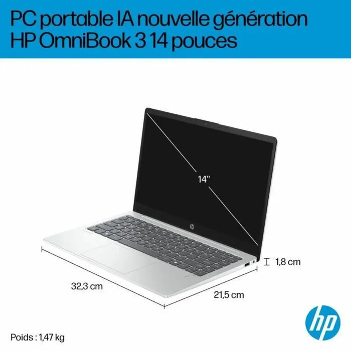 Лаптоп HP Omnibook 3 14-ha0015nf 14’’ Ryzen 5 3450U 16 GB