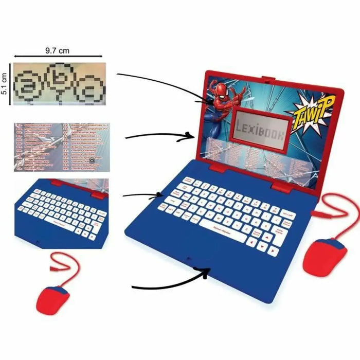 Лаптоп Lexibook SPIDER-MAN (FR / EN) английски език