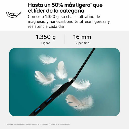 Лаптоп LG 17Z90T-G.AA78B 17’’ intel core ultra 7 255H 16 GB