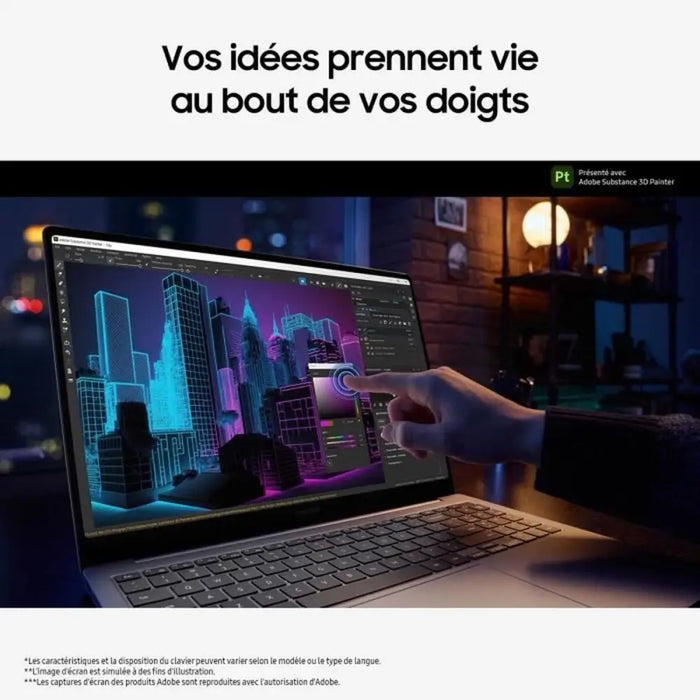 Лаптоп Samsung 16’’ Intel Core Ultra 7 155H 32 GB RAM 1 TB