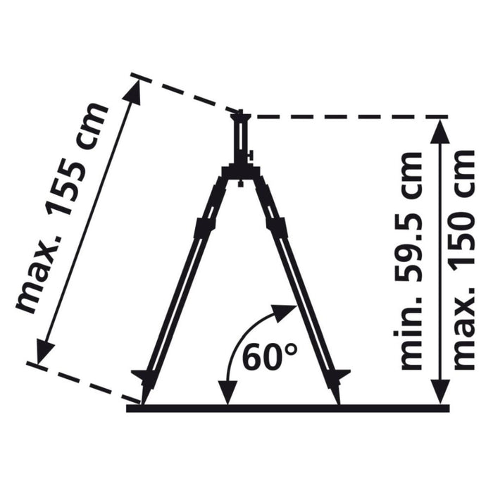 ТРИНОГА LASERLINER 155СМ