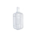 Latern DKD Home Decor Кристал Бял Бамбук (28 x 28 x 47 cm)