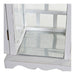 Latern DKD Home Decor Бял Кристал Бор (22.5 x 22.5 x 47 cm)