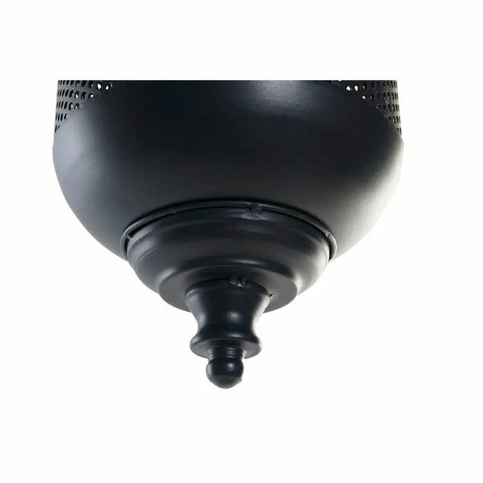 Latern DKD Home Decor Кафяв Черен Метал Кристал Въже Loft