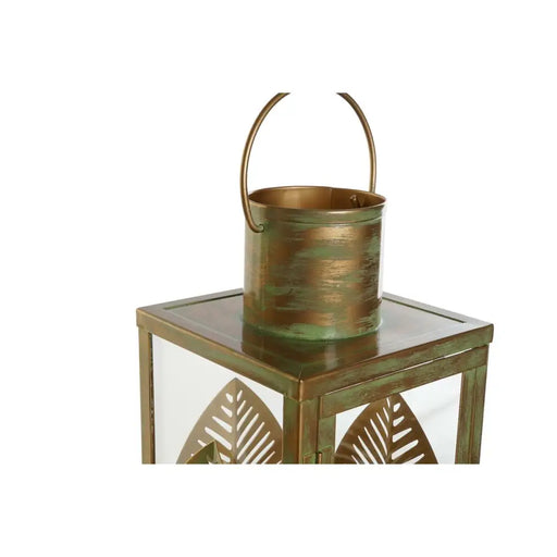 Latern DKD Home Decor Златен Метал 16,5 x 16,5 x 50 cm Лист