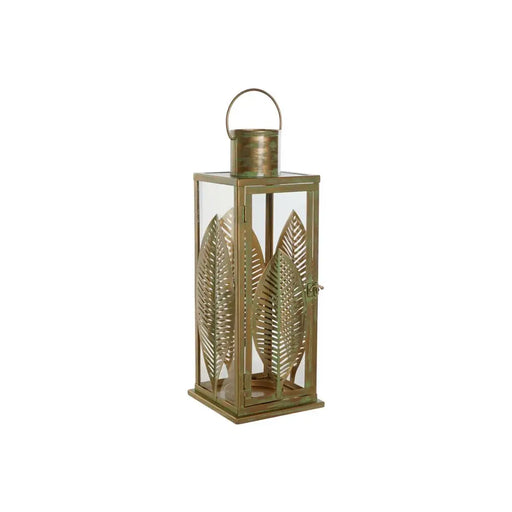 Latern DKD Home Decor Златен Метал 16,5 x 16,5 x 50 cm Лист