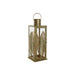 Latern DKD Home Decor Златен Метал 16,5 x 16,5 x 50 cm Лист