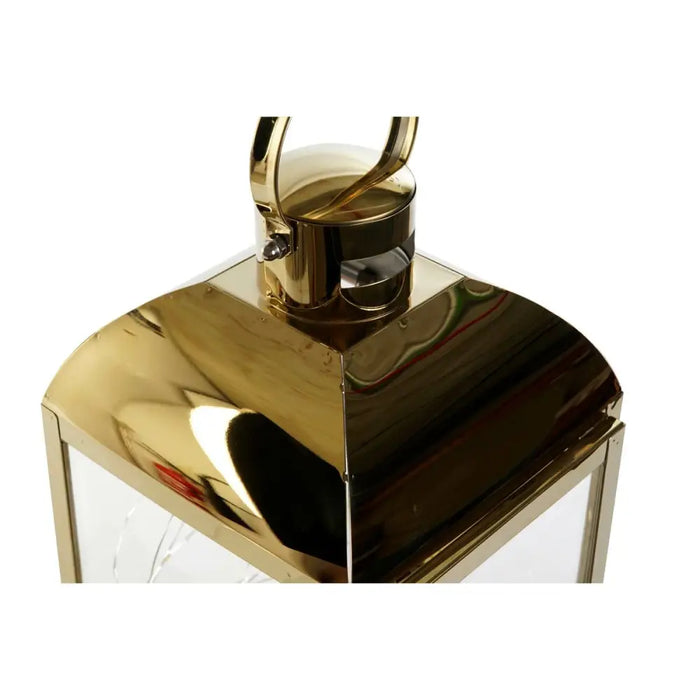 Latern DKD Home Decor Златен Неръждаема стомана 15 x 14 x