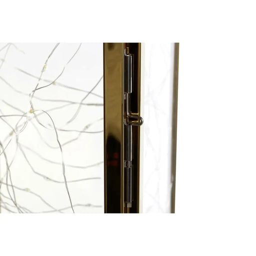 Latern DKD Home Decor Златен Неръждаема стомана 15 x 14 x