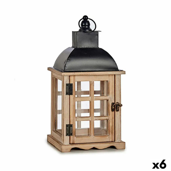 Latern Gift Decor 19B08070S-A1 19B08070S-A1 Кафяв Черен