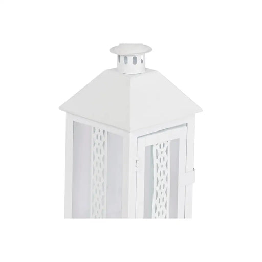 Latern Home ESPRIT Бял Кристал Желязо Shabby Chic 20 x 20 x