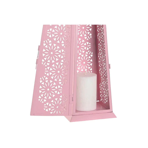 Latern Home ESPRIT Бял Зелен Розов Метал Алуминий Shabby