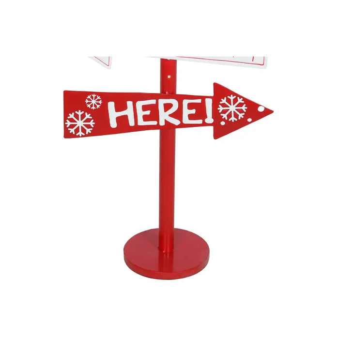 Latern Home ESPRIT Червен Метал 54,5 x 22 x 154 cm