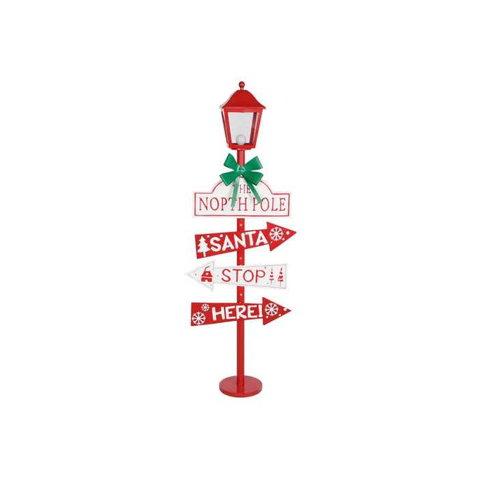 Latern Home ESPRIT Червен Метал 54,5 x 22 x 154 cm