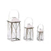 Latern Home ESPRIT Сребрист Кристал Стомана Хромирано 20 x