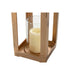 Latern Home ESPRIT Златен Алуминий Кристал Модерен 15 x 15