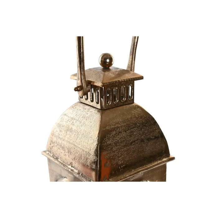 Latern Home ESPRIT Златен Алуминий Кристал Vintage 17 x 17