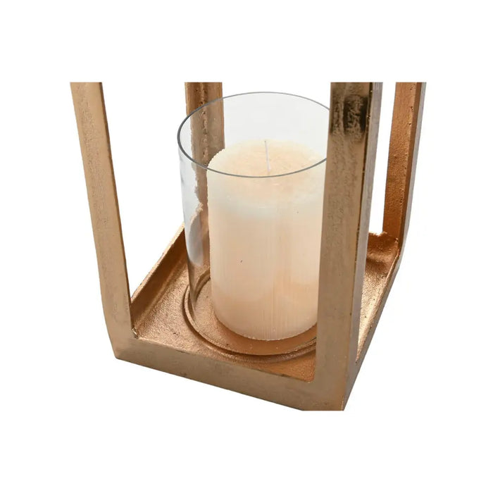Latern Home ESPRIT Златен Алуминий Кристал Модерен 20 x 20