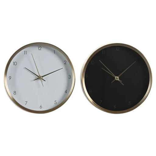 Lauakell DKD Home Decor Бял Черен Златен Дама (2 броя)