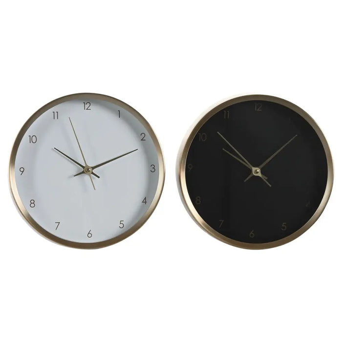 Lauakell DKD Home Decor Бял Черен Златен Дама (2 броя)