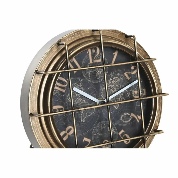 Lauakell DKD Home Decor Бял Черен Златен Сребрист Карта