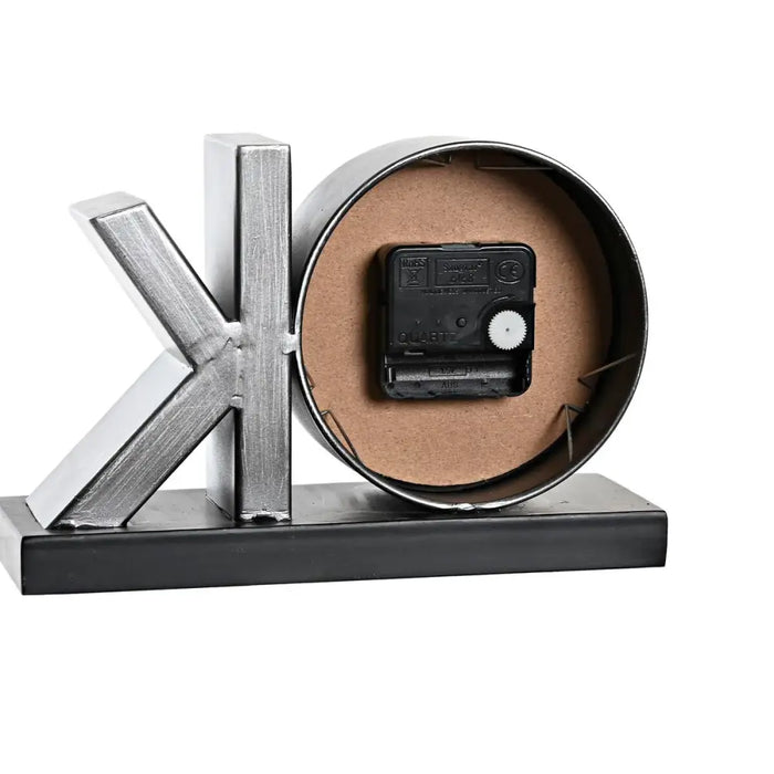 Lauakell DKD Home Decor Черен Сребрист (2 броя)