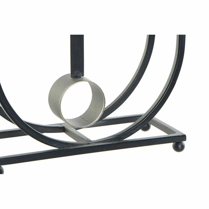 Lauakell DKD Home Decor Кристал Черен Желязо (16.5 x 7 x 25