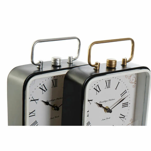 Lauakell DKD Home Decor Син Бял Черен (2 броя)