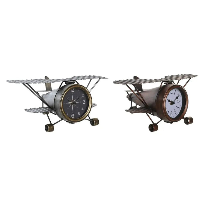 Lauakell DKD Home Decor Златен Сребрист Самолет (2 броя)