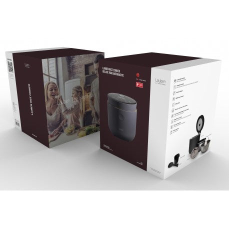 Lauben LBNRCD1500AT уред за готвене на ориз 1.5 л 500 W черен