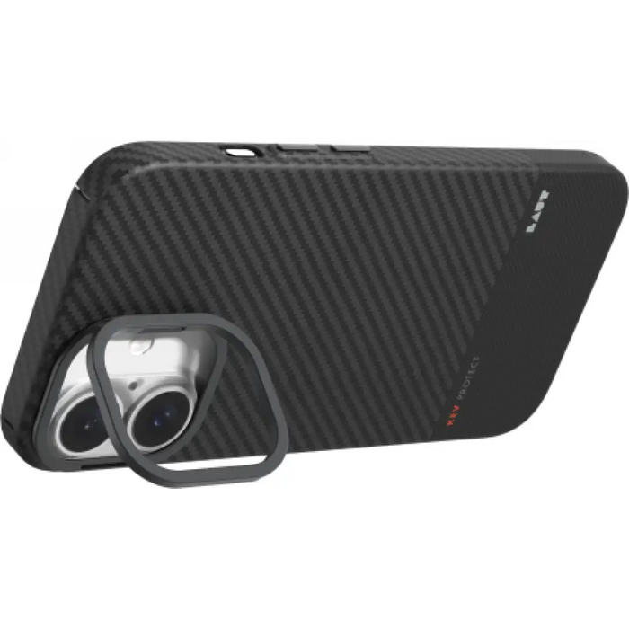 LAUT Kev Protect калъф за iPhone 16 - черен