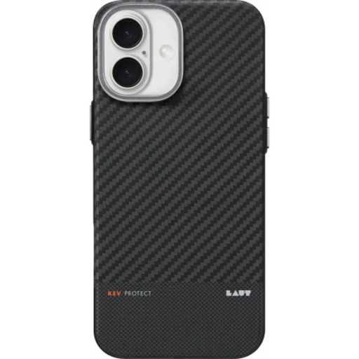 LAUT Kev Protect калъф за iPhone 16 - черен