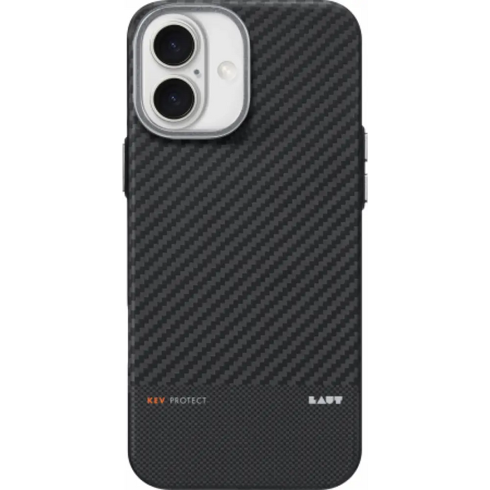 LAUT Kev Protect калъф за iPhone 16 - черен