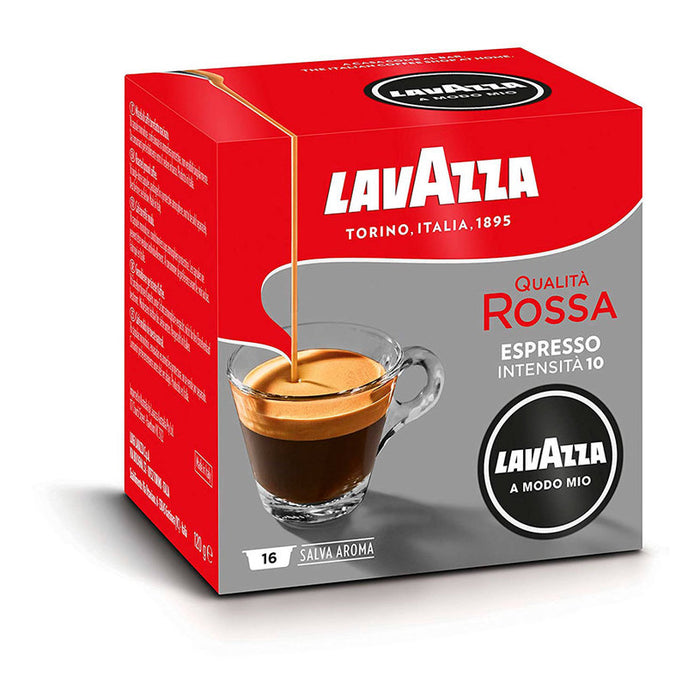 КАФЕ КАПСУЛИ 16 БРОЯ LAVAZZA A MODO MIO ROSSA