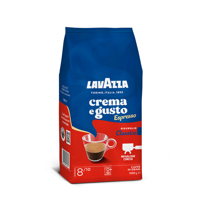КАФЕ LAVAZZA CREMA CLASSICO 1КГ ЗЪРНА